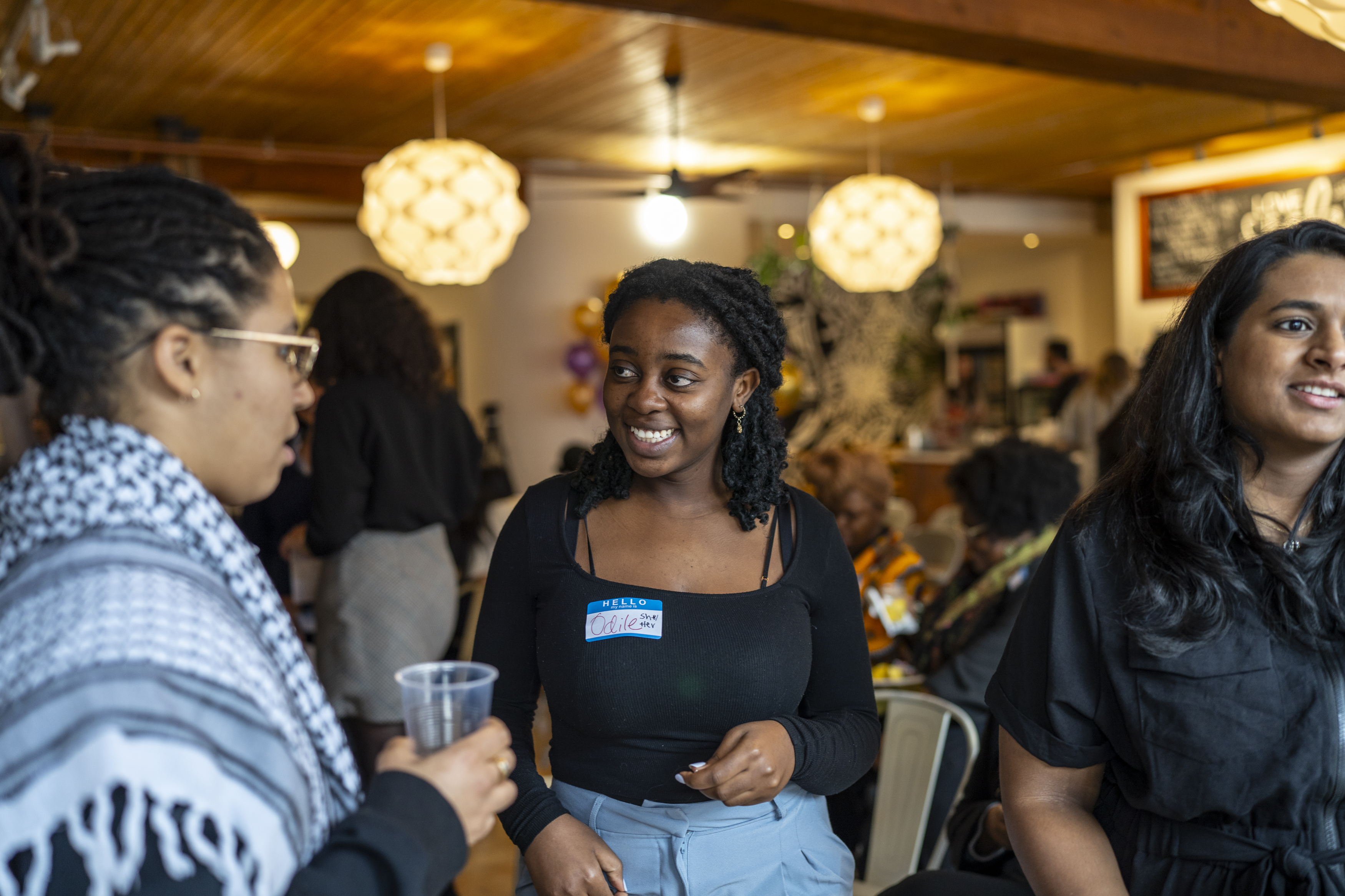 Mentorship conversation at Empower'em